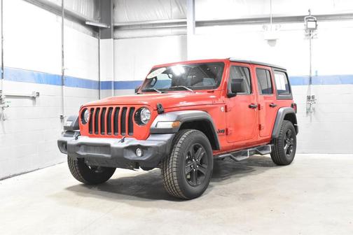 Firecracker Red Clearcoat 2020 Jeep Wrangler Unlimited Sport Altitude
