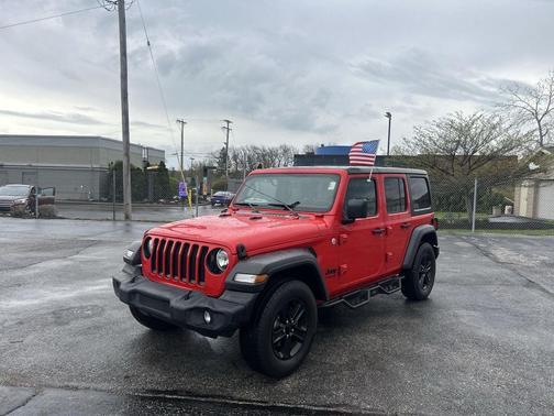 Firecracker Red Clearcoat 2020 Jeep Wrangler Unlimited Sport Altitude