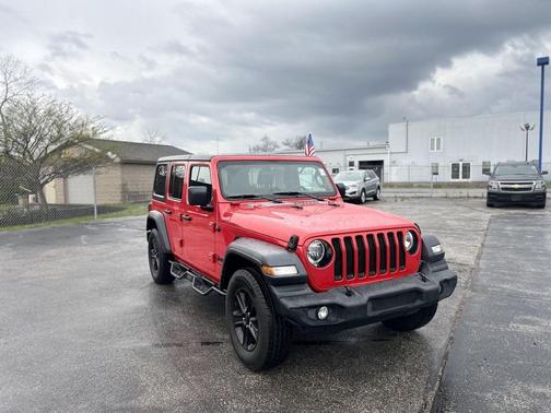 Firecracker Red Clearcoat 2020 Jeep Wrangler Unlimited Sport Altitude