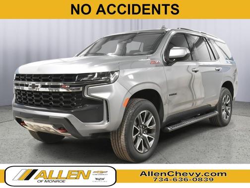 Satin Steel Metallic 2021 Chevrolet Tahoe 4WD Z71