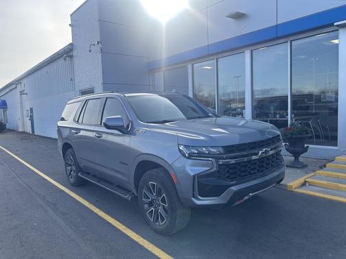 Satin Steel Metallic 2021 Chevrolet Tahoe 4WD Z71