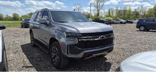 Satin Steel Metallic 2021 Chevrolet Tahoe 4WD Z71