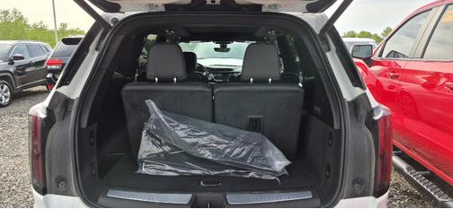 Crystal White Tricoat 2025 Cadillac XT6 Sport AWD