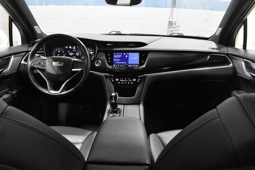 Crystal White Tricoat 2025 Cadillac XT6 Sport AWD