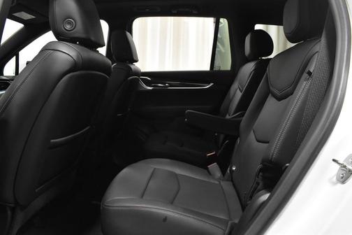 Crystal White Tricoat 2025 Cadillac XT6 Sport AWD