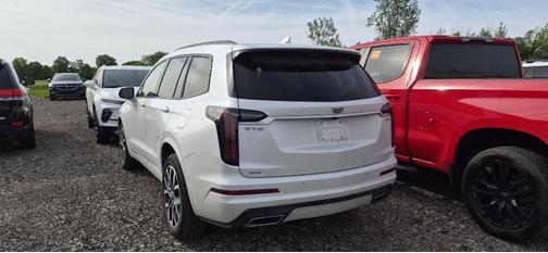 Crystal White Tricoat 2025 Cadillac XT6 Sport AWD