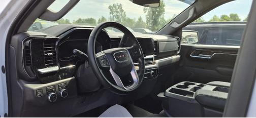 Summit White 2024 GMC Sierra 1500 Elevation