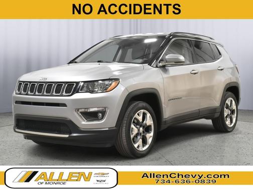 Billet Silver Metallic Clearcoat 2019 Jeep Compass Limited