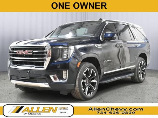 Midnight Blue Metallic 2023 GMC Yukon SLT