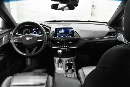 Summit White 2023 Cadillac CT4 Luxury