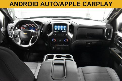 BLACK 2021 Chevrolet Silverado 1500 LT