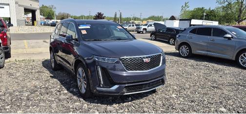 Midnight Sky Metallic 2024 Cadillac XT6 Premium Luxury AWD