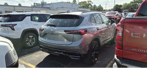 Moonstone Gray Metallic 2025 Buick Envision Sport Touring AWD