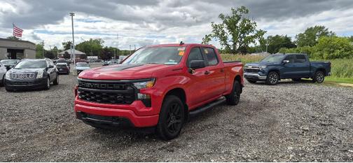 RED 2024 Chevrolet Silverado 1500 Custom