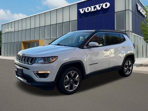 White Clearcoat 2019 Jeep Compass Limited