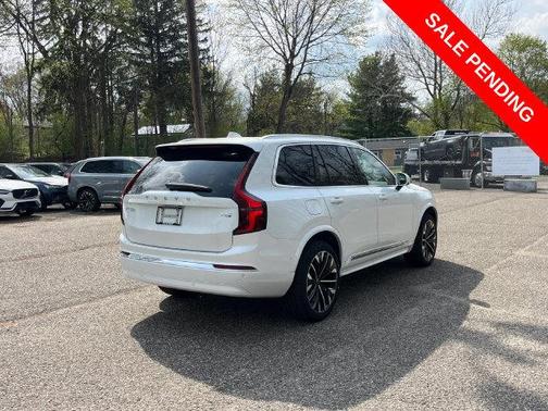 Crystal White Pearl 2026 Volvo XC90 Plug-In Hybrid T8 Plus 7-Seater