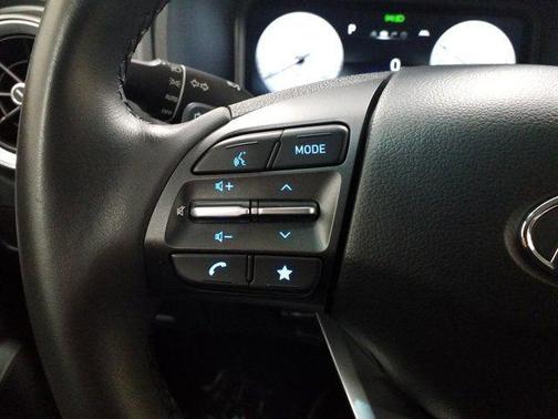 Lunar White 2023 Hyundai KONA EV SEL