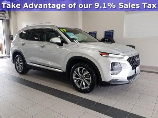 Symphony Silver 2019 Hyundai SANTA FE Limited 2.4
