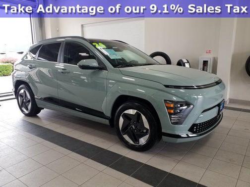 Mirage Green 2024 Hyundai KONA EV Limited