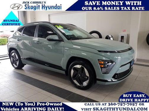 Mirage Green 2024 Hyundai KONA EV Limited