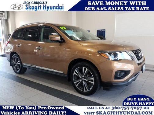 Sandstone 2017 Nissan Pathfinder Platinum