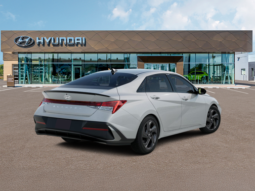 Serenity White 2026 Hyundai ELANTRA Sport
