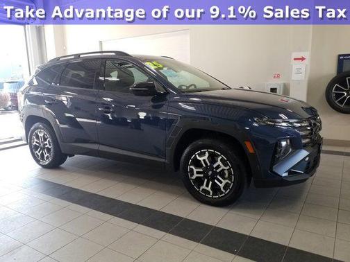 Atlantis Blue 2025 Hyundai TUCSON XRT