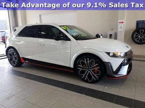 Atlas White 2025 Hyundai IONIQ 5 N AWD