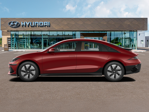 Ultimate Red 2024 Hyundai IONIQ 6 SE
