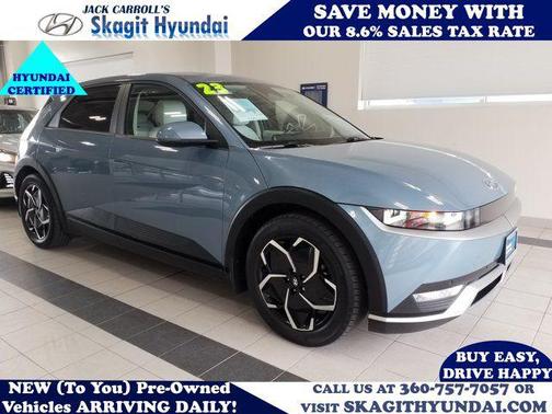 Lucid Blue 2023 Hyundai IONIQ 5 SEL