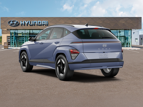 Meta Blue Pearl 2024 Hyundai KONA EV SEL