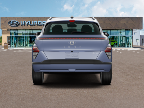 Meta Blue Pearl 2024 Hyundai KONA EV SEL