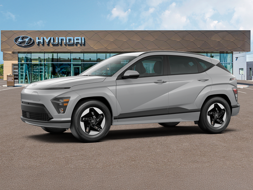 Cyber Gray Metallic 2024 Hyundai KONA EV SEL