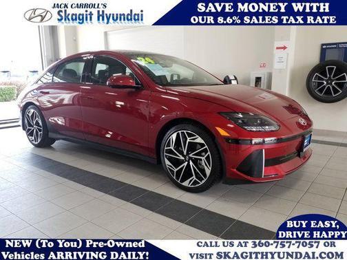 Ultimate Red 2024 Hyundai IONIQ 6 Limited