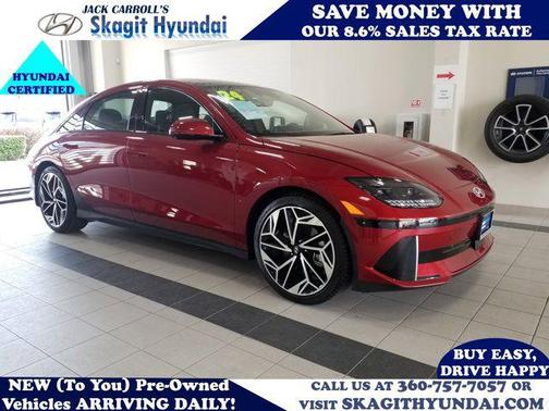 Ultimate Red 2024 Hyundai IONIQ 6 Limited