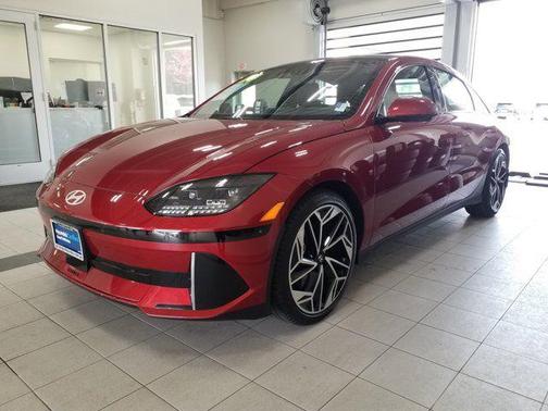 Ultimate Red 2024 Hyundai IONIQ 6 Limited