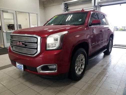 Crystal Red Tintcoat 2015 GMC Yukon SLE