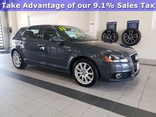 Monza Silver Metallic 2012 Audi A3 2.0T Premium