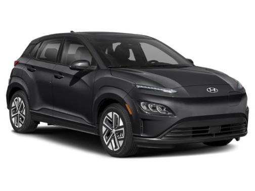 Lunar White 2023 Hyundai KONA EV Limited