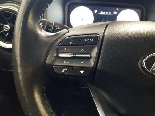 Lunar White 2023 Hyundai KONA EV Limited