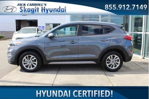 Coliseum Gray 2018 Hyundai TUCSON SEL