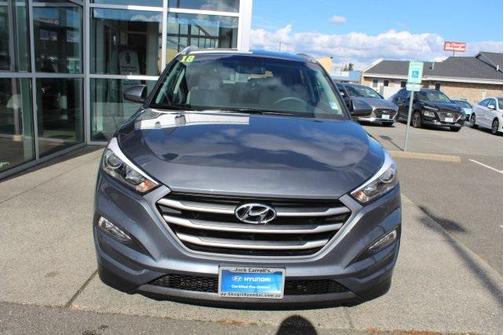 Coliseum Gray 2018 Hyundai TUCSON SEL
