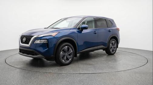 Deep Ocean Blue Pearl 2025 Nissan Rogue SV