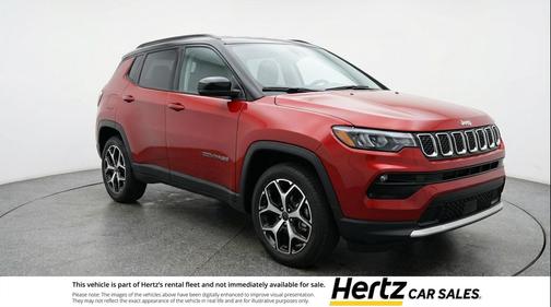 Red Hot Pearlcoat 2025 Jeep Compass Limited