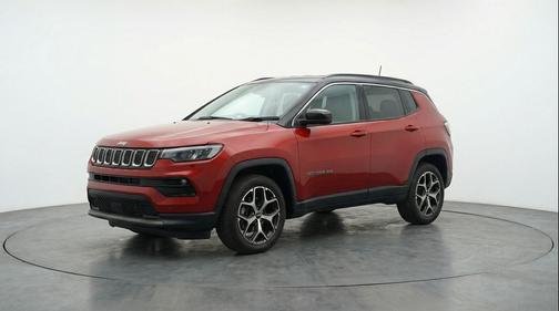 Red Hot Pearlcoat 2025 Jeep Compass Limited