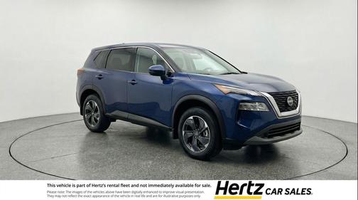 Deep Ocean Blue Pearl 2025 Nissan Rogue SV