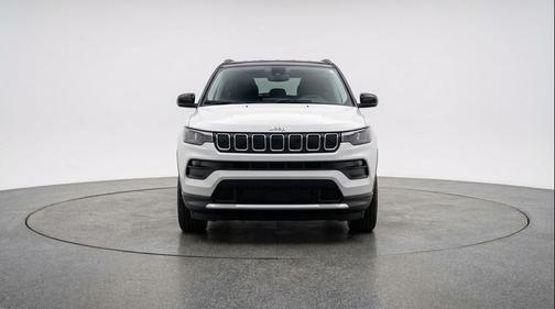 Bright White Clearcoat 2025 Jeep Compass Limited