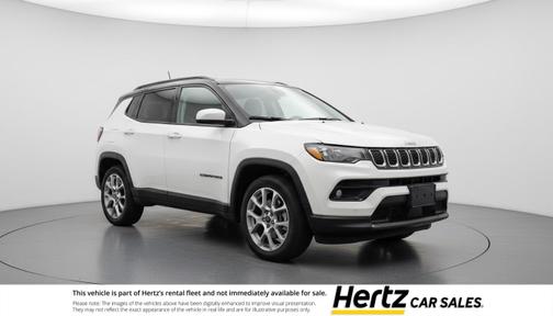 Bright White Clearcoat 2025 Jeep Compass Limited