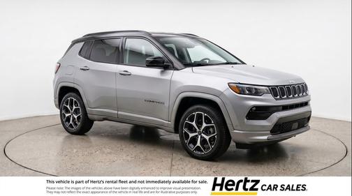 Silver Zynith Metallic Clearcoat 2025 Jeep Compass Limited