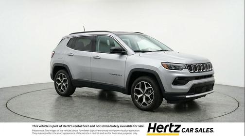 Silver Zynith Metallic Clearcoat 2025 Jeep Compass Limited